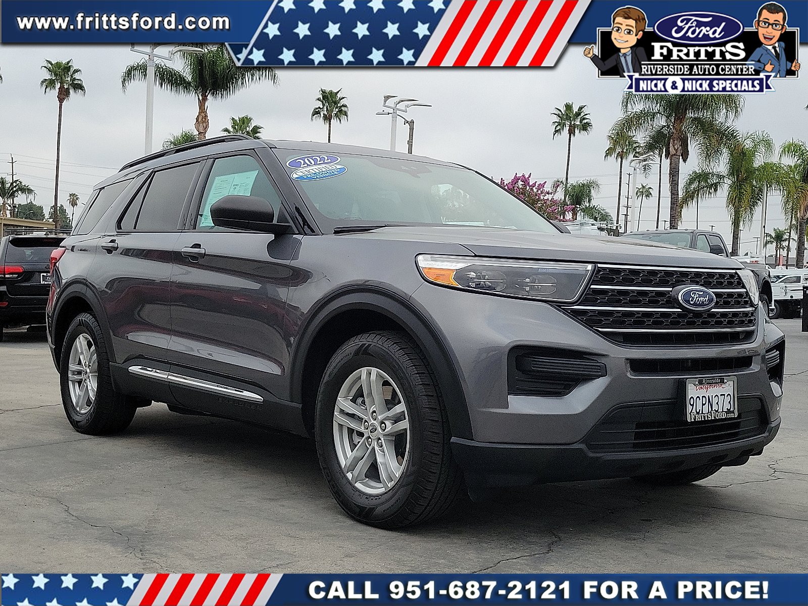 Certified Used 2022 Gray Metallic Ford XLT image 20