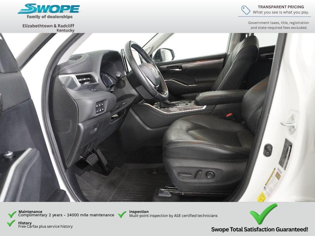 Used 2021 WHITE Toyota Hybrid Platinum image 13