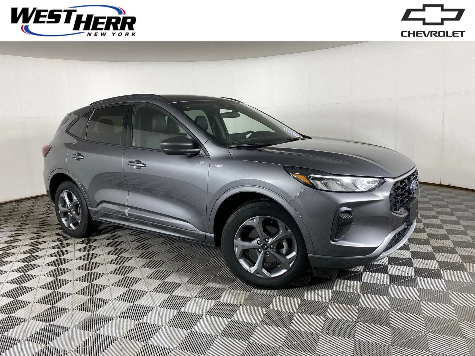 Used 2023 Carbonized Gray Ford ST-Line image 1