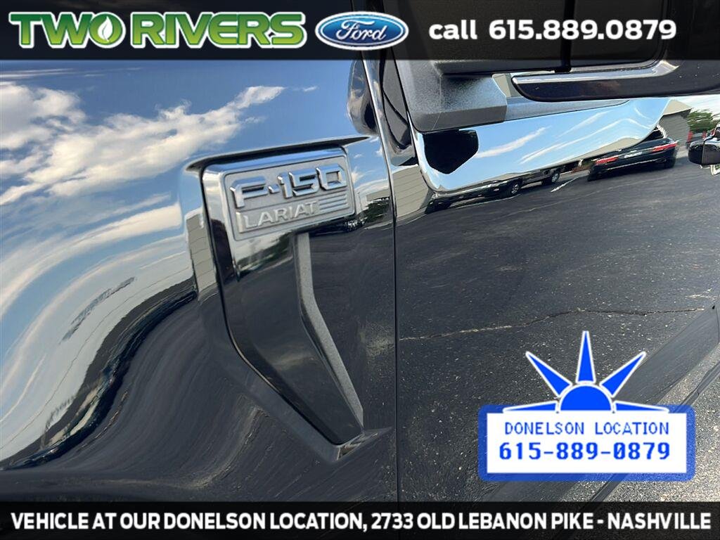 Used 2023 Agate Black Ford LARIAT image 5