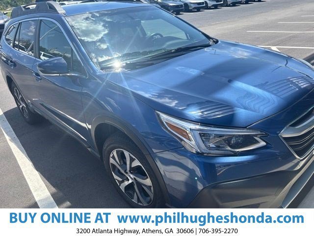 Used 2021 Abyss Blue Pearl Subaru Limited image 1