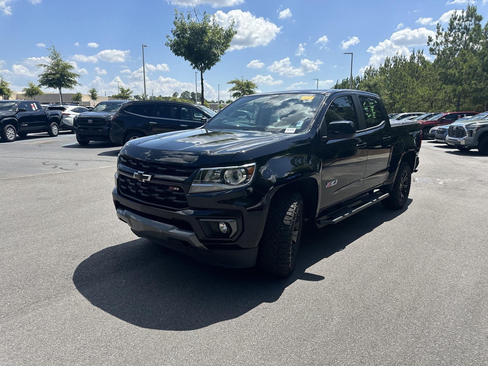 Used 2021 Black Chevrolet 4WD Z71 image 2
