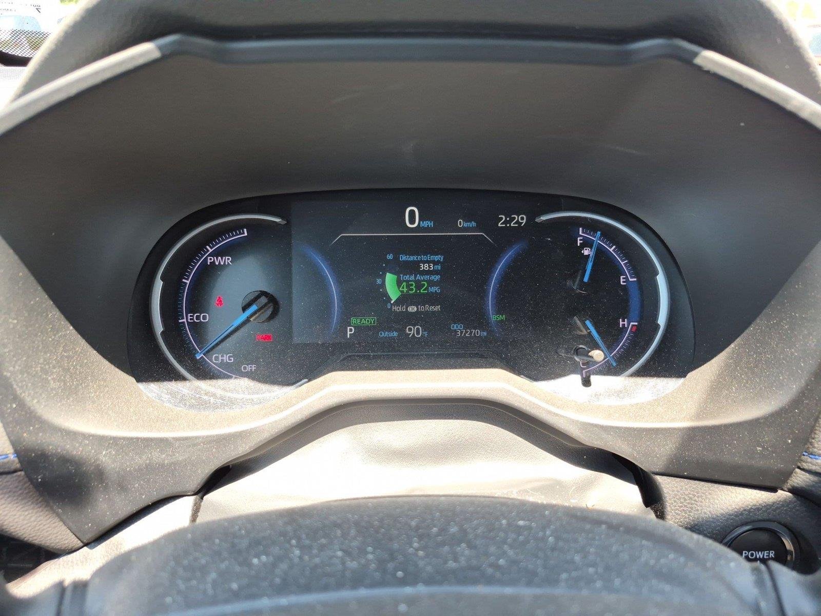 Used 2023 Magnetic Gray Metallic Toyota Hybrid SE image 22