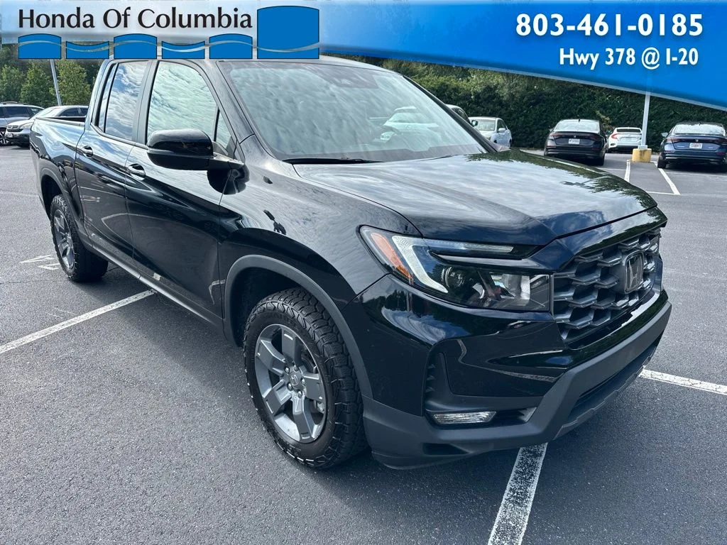 Certified Used 2024 Crystal Black Pearl Honda AWD TRAILSPORT image 1