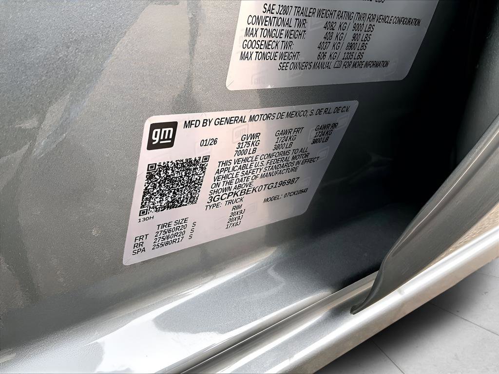 New 2026 Chevrolet Silverado 1500 Custom 4D Crew Cab