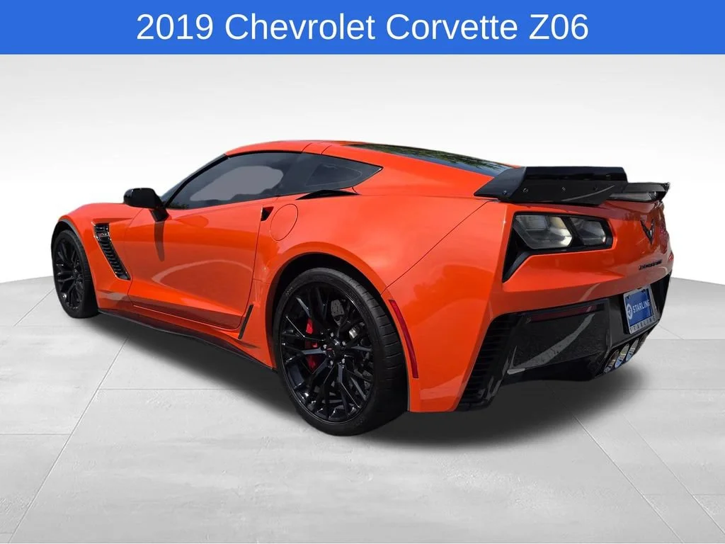 Used 2019 SEBRING ORANGE TINTCOAT Chevrolet Z06 2LZ image 6