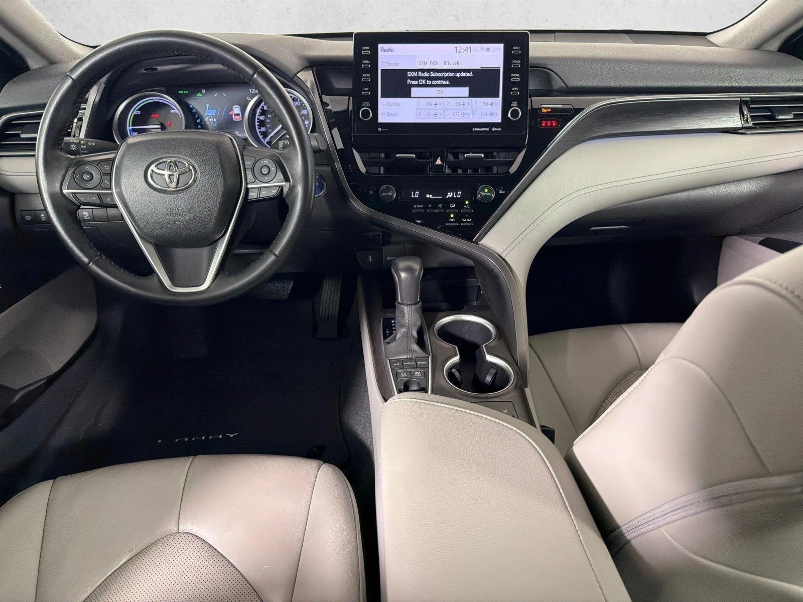Used 2022 Celestial Silver Metallic Toyota Hybrid XLE image 22