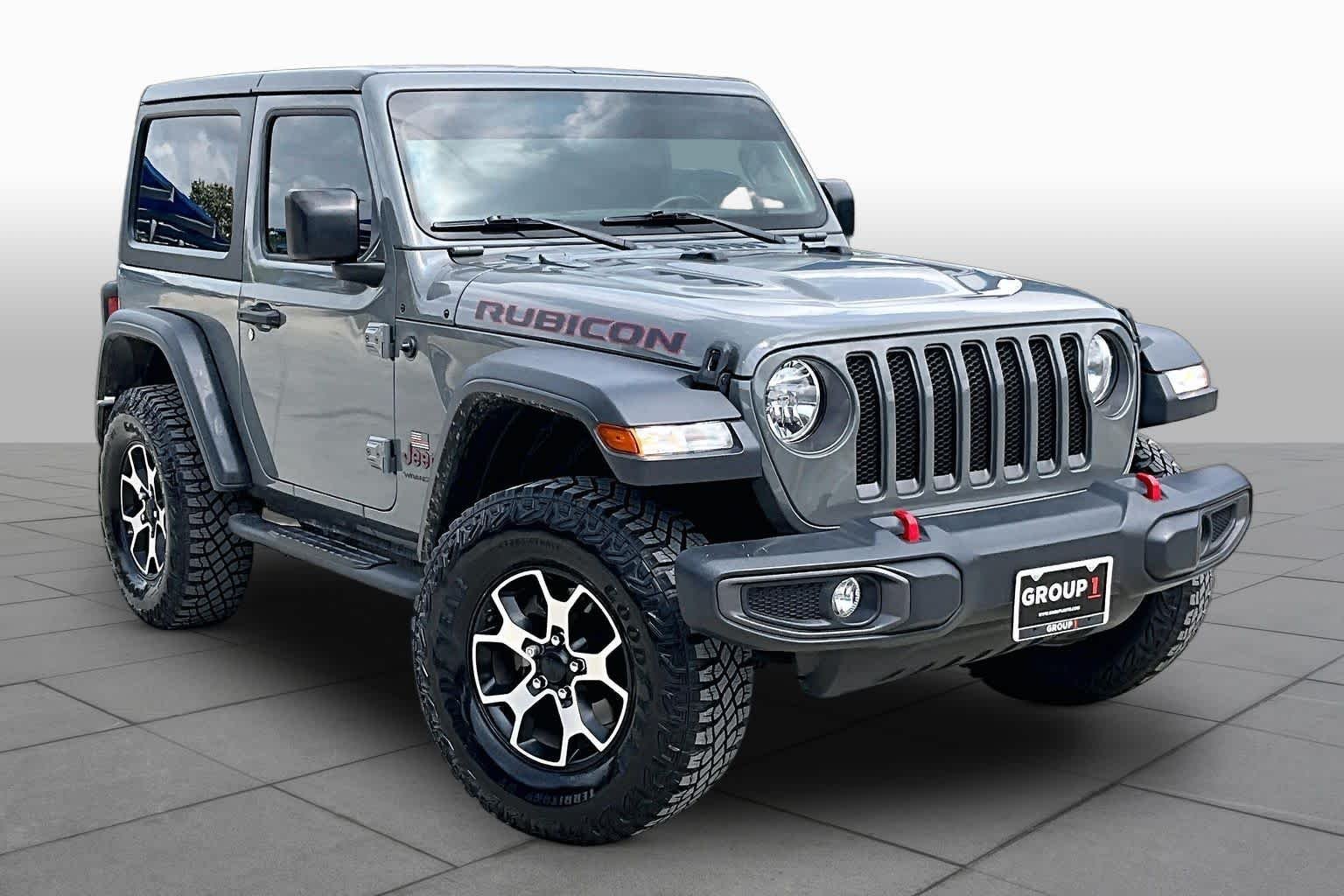 Used 2021 Sting-Gray Clearcoat Jeep Rubicon image 3