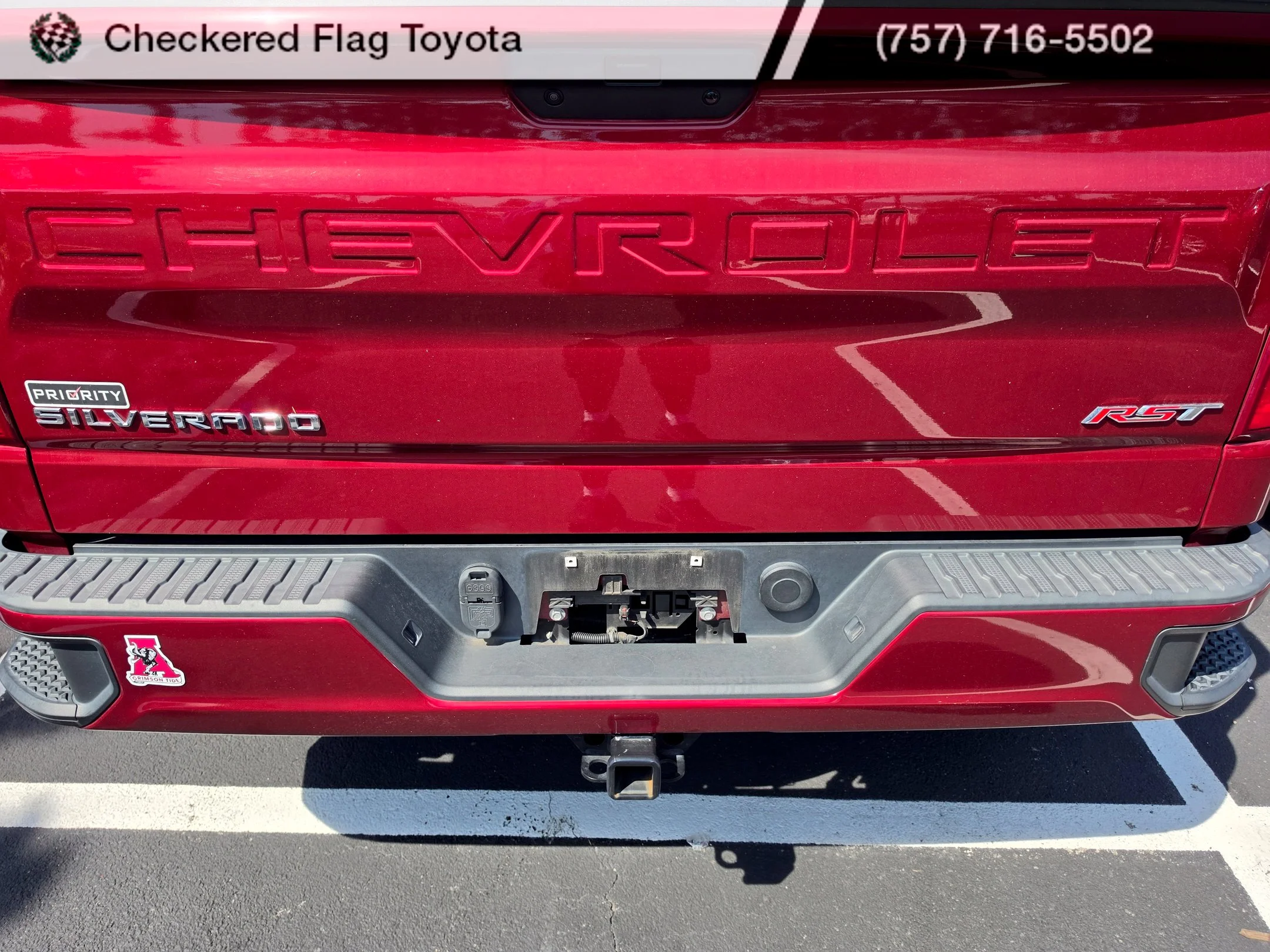 Used 2019 Cajun Red Tintcoat Chevrolet RST image 8