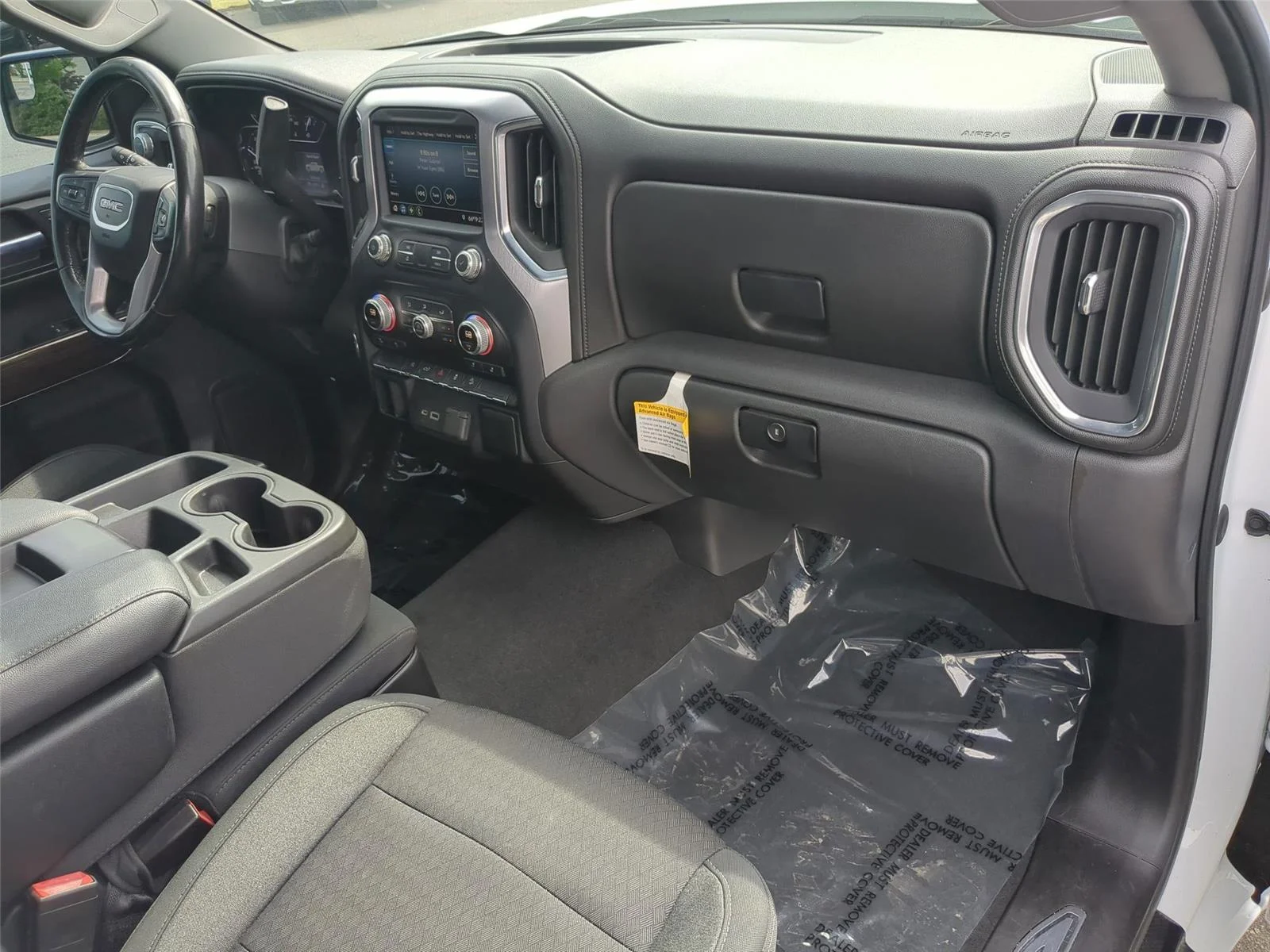 Used 2021 Summit White GMC SLE image 33