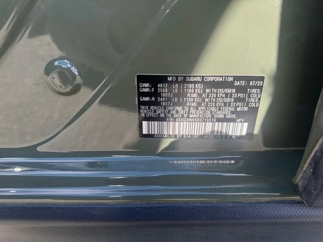 Used 2024 Green Subaru Limited image 24