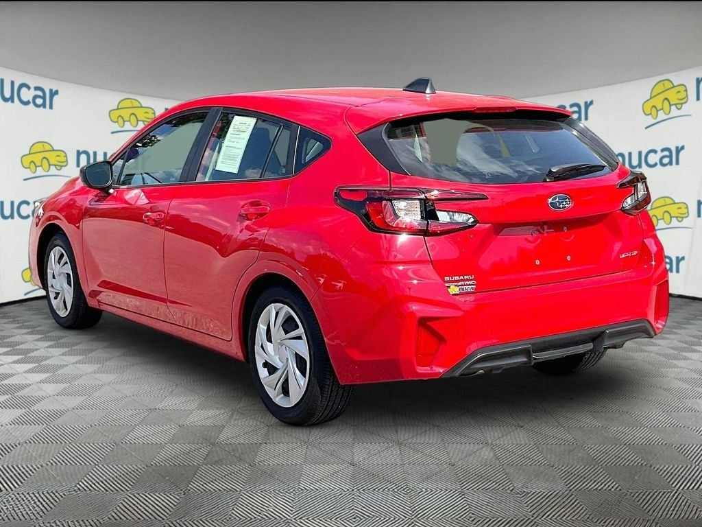 Used 2025 Pure Red Subaru Base image 4