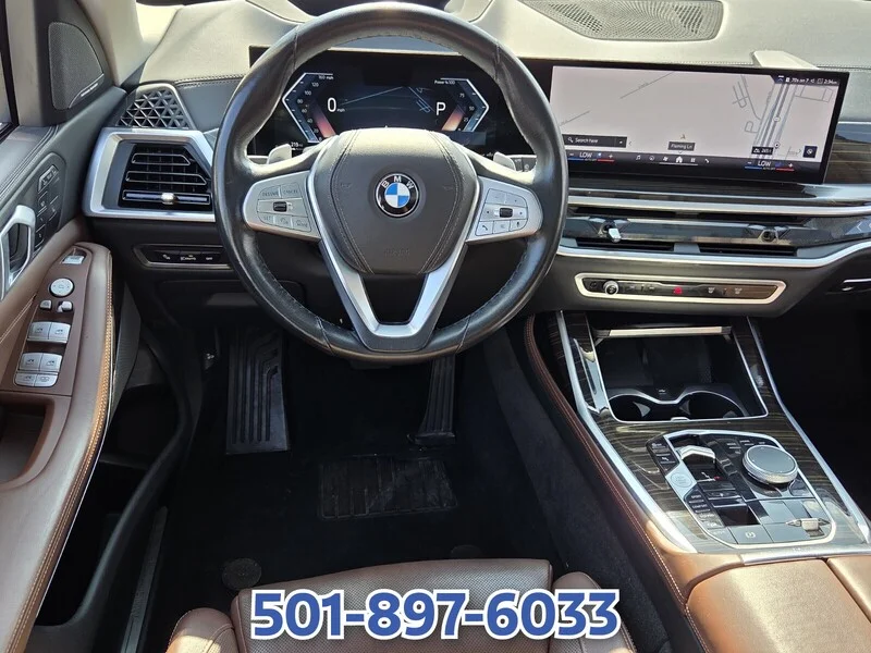 Used 2025 Blue Ridge Mountain Metallic BMW XDRIVE40I SPORTS ACTIVITY VEHICLE image 11
