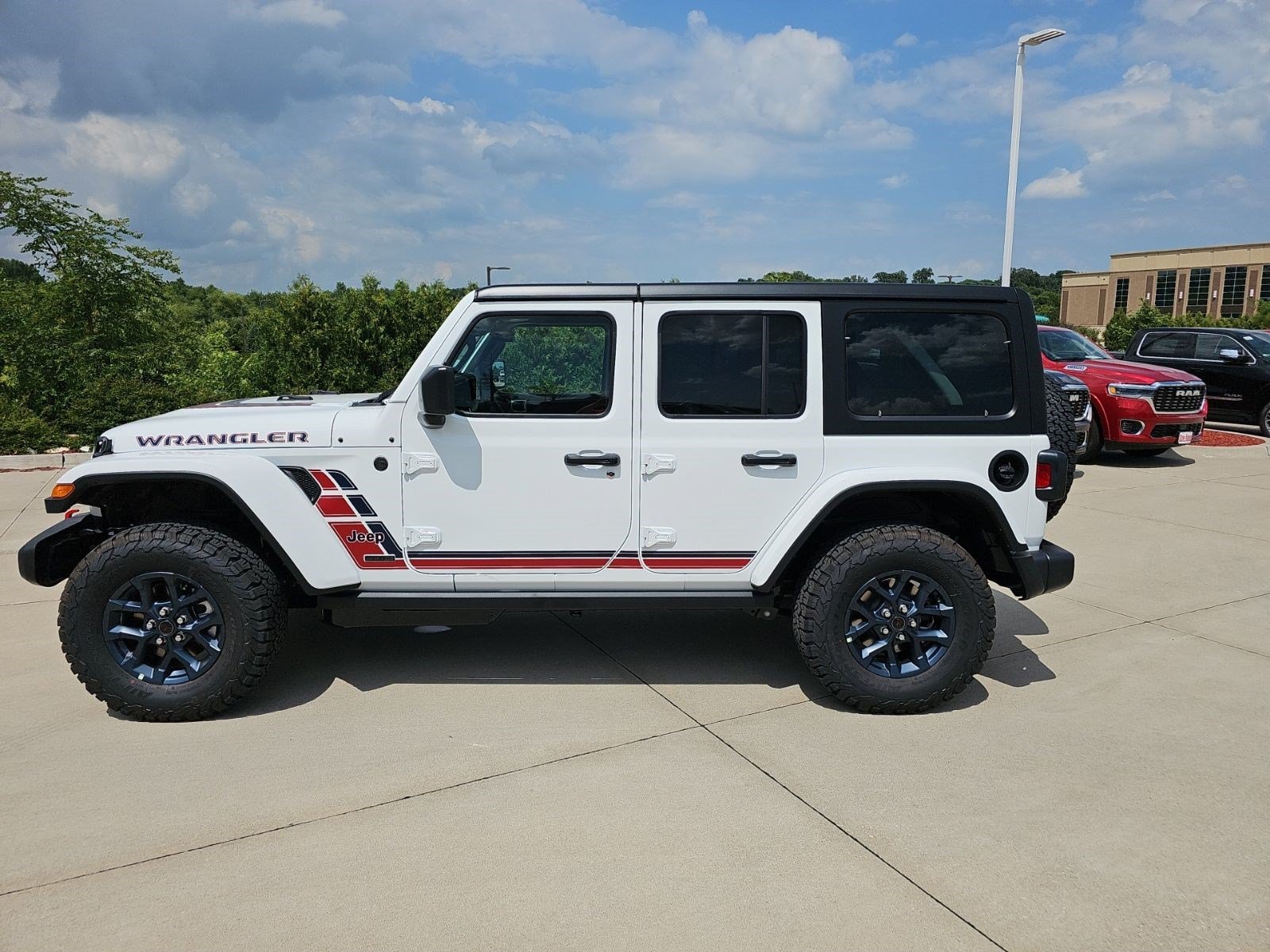 New 2026 Bright White Clearcoat Jeep America 250 image 2