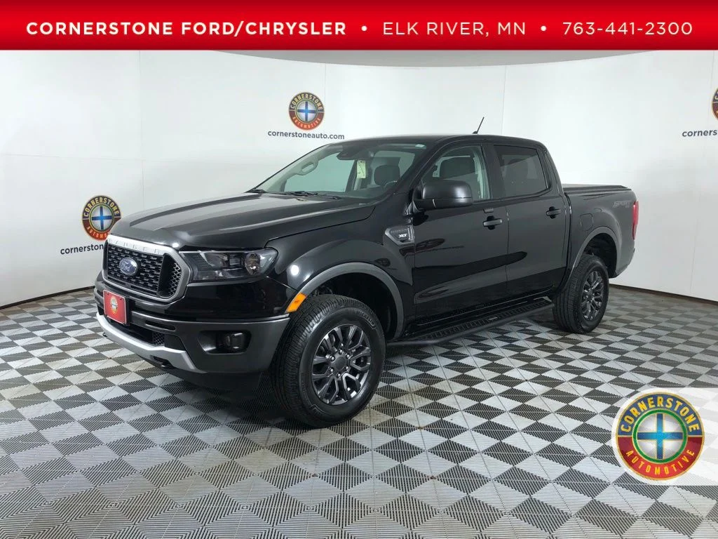Used 2020 Black Ford XLT image 1