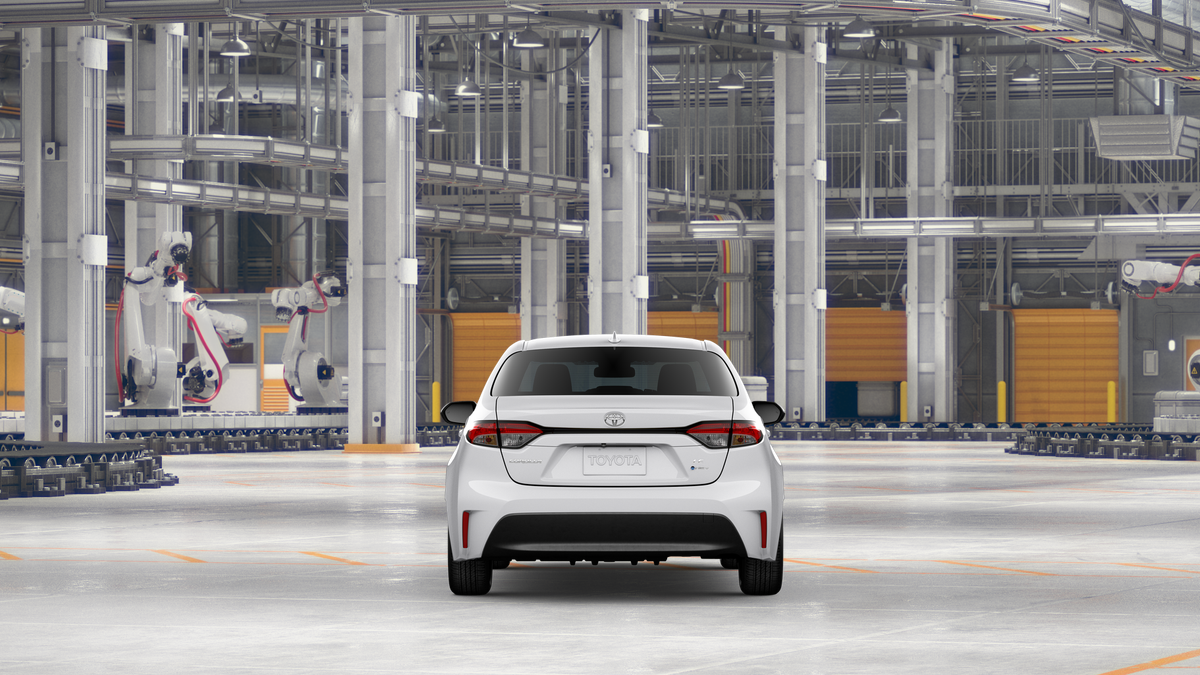 New 2026 Ice Cap Toyota Hybrid LE image 8