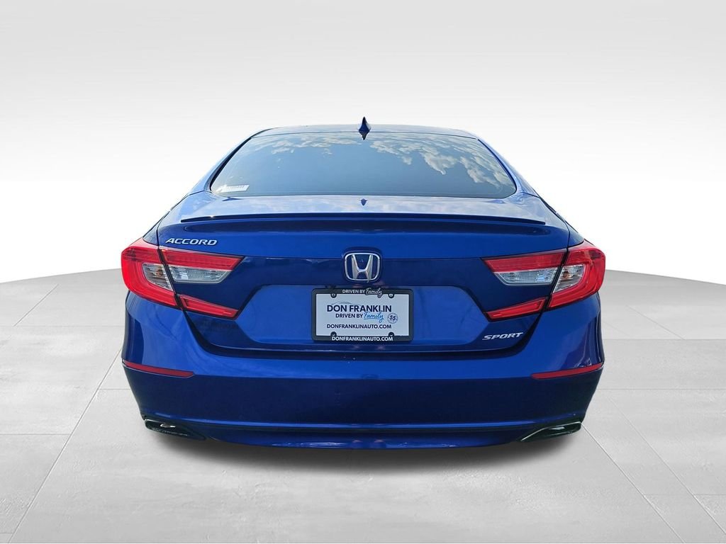 Used 2018 Blue Honda Sport image 4