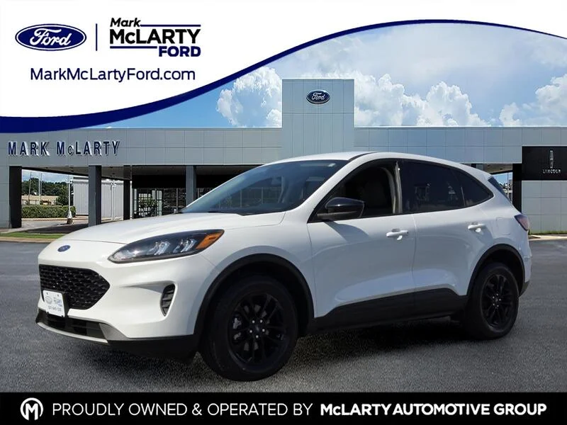 Used 2020 Oxford White FORD SE SPORT HYBRID AWD image 1