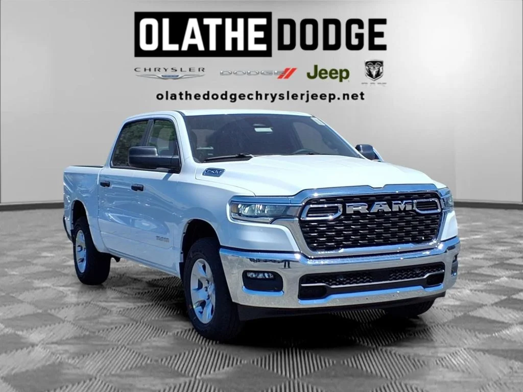 New 2026 Bright White Clear-Coat Exterior Paint RAM Big Horn/Lone Star image 28