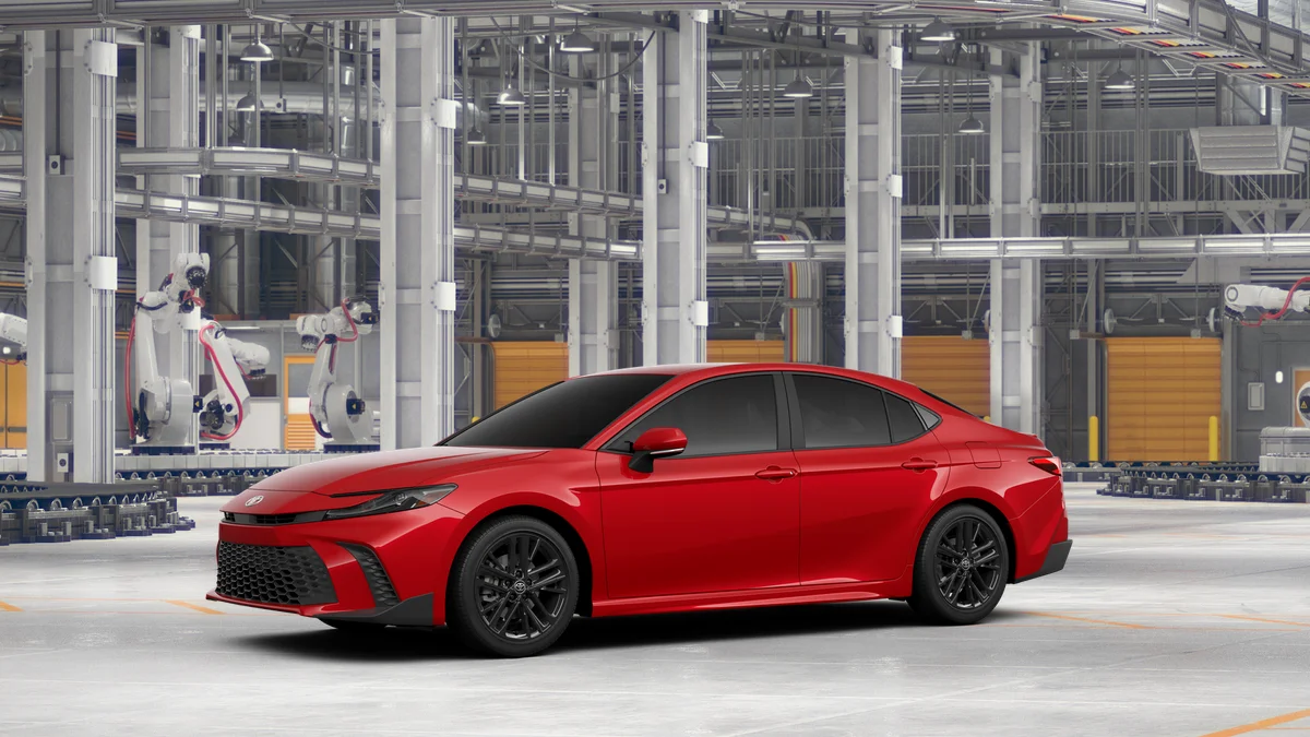 New 2026 Supersonic Red Toyota SE image 2