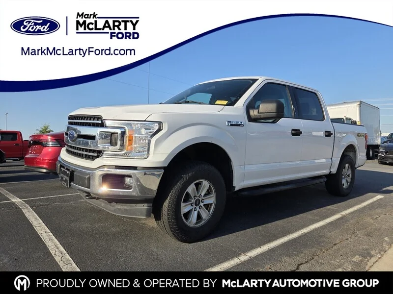 Used 2018 Oxford White FORD XLT image 1