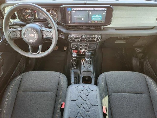 Used 2024 Black Clearcoat Jeep Willys 4x4 image 25