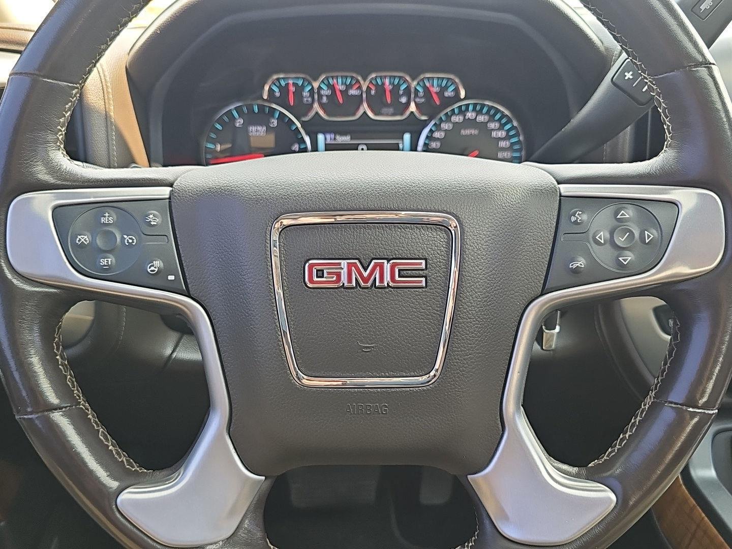 Used 2019 White Frost Tricoat GMC SLT image 18