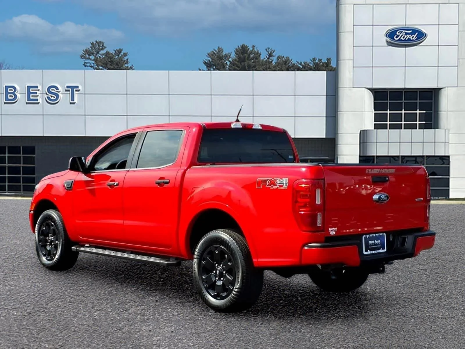 Used 2020 Race Red Ford XLT image 4