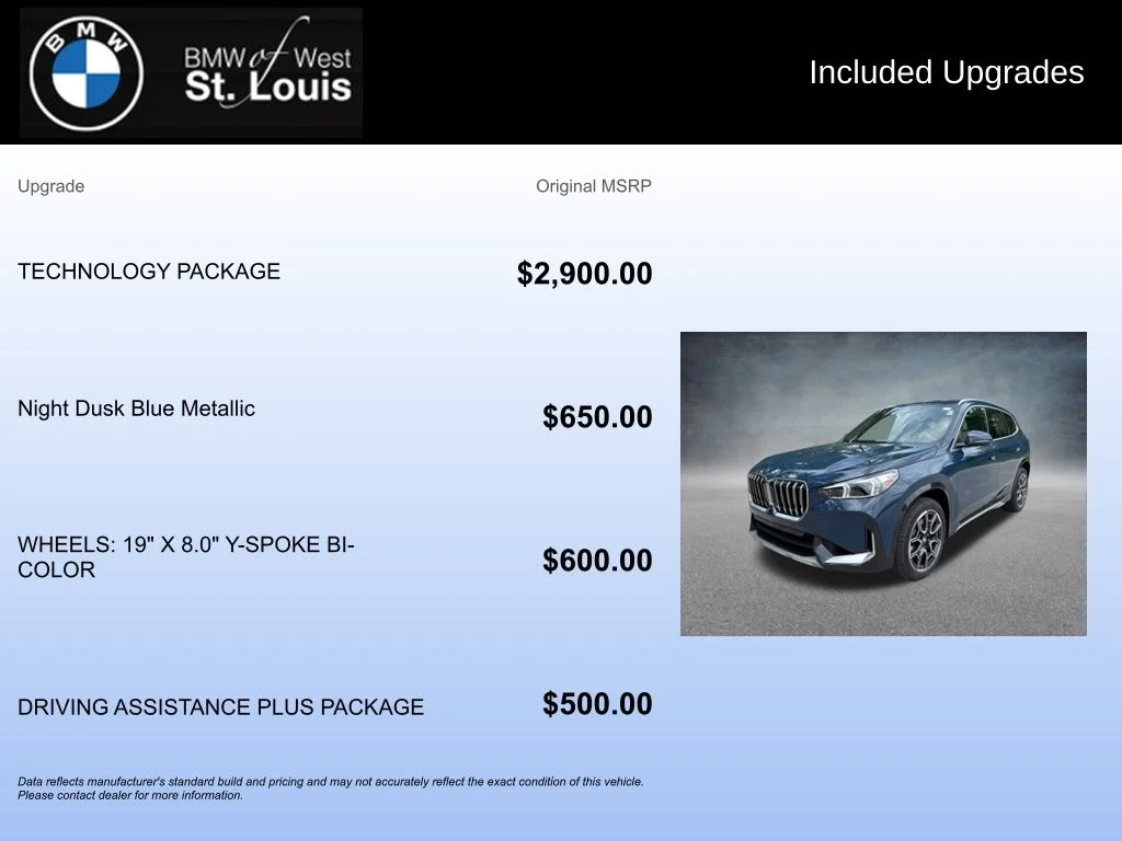 New 2026 Blue BMW xDrive28i image 17