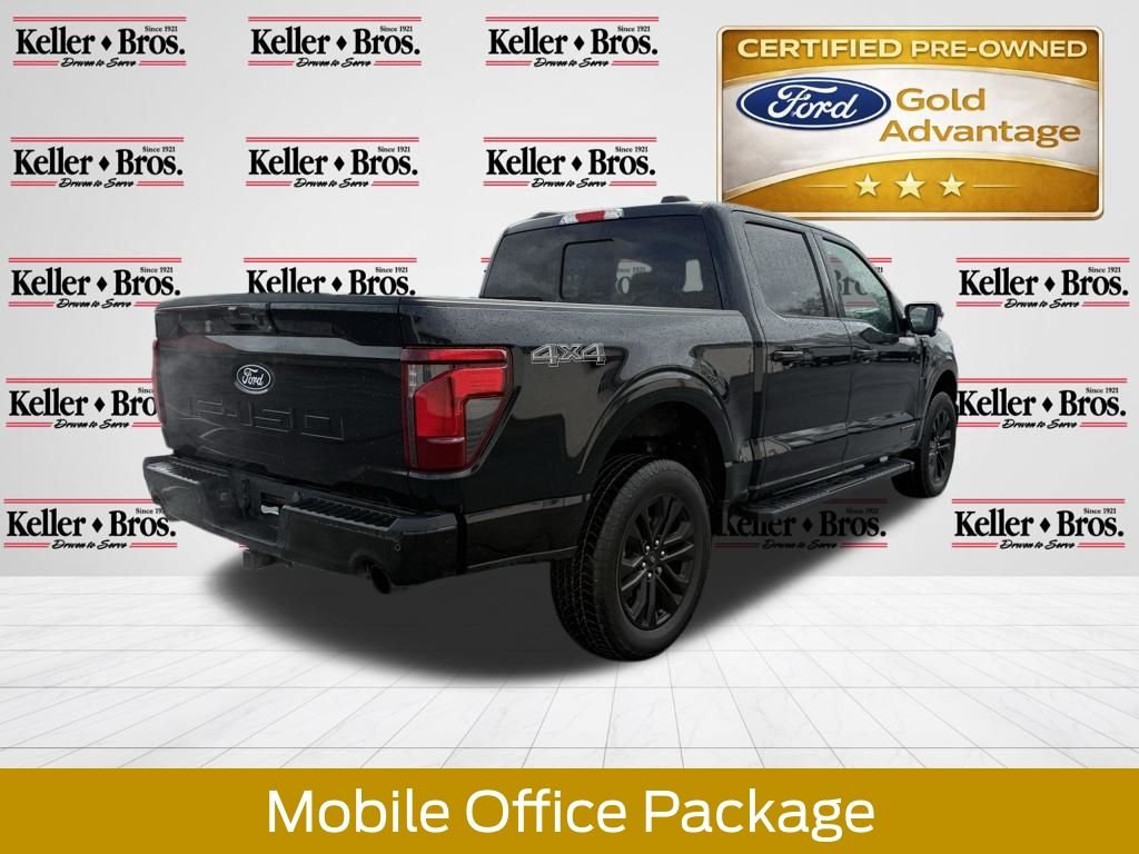 Certified Used 2024 Black Metallic Ford XLT image 8