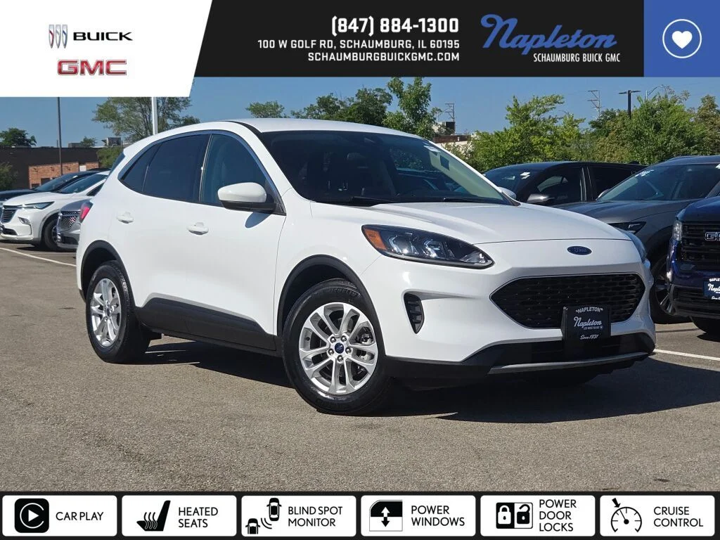 Used 2020 White Ford SE image 1