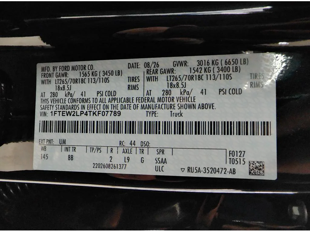 New 2026 Agate Black Metallic Ford STX® image 27