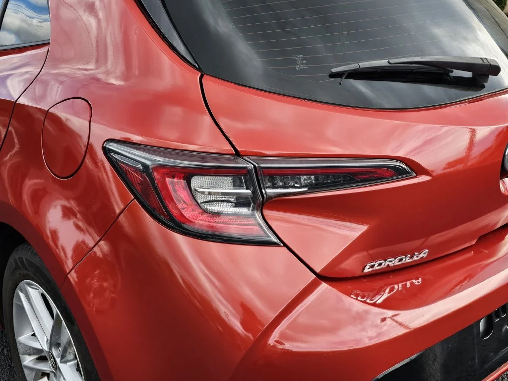 Used 2019 Red Toyota SE image 7