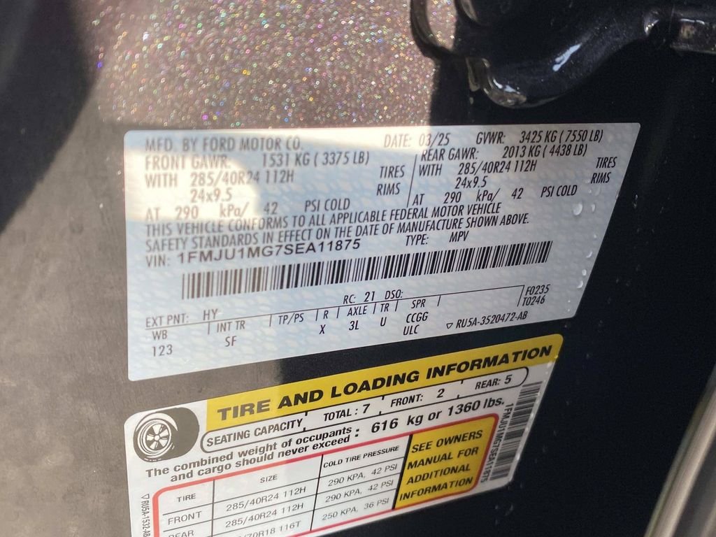Certified Used 2025 Dark Matter Gray Metallic Ford Platinum image 22