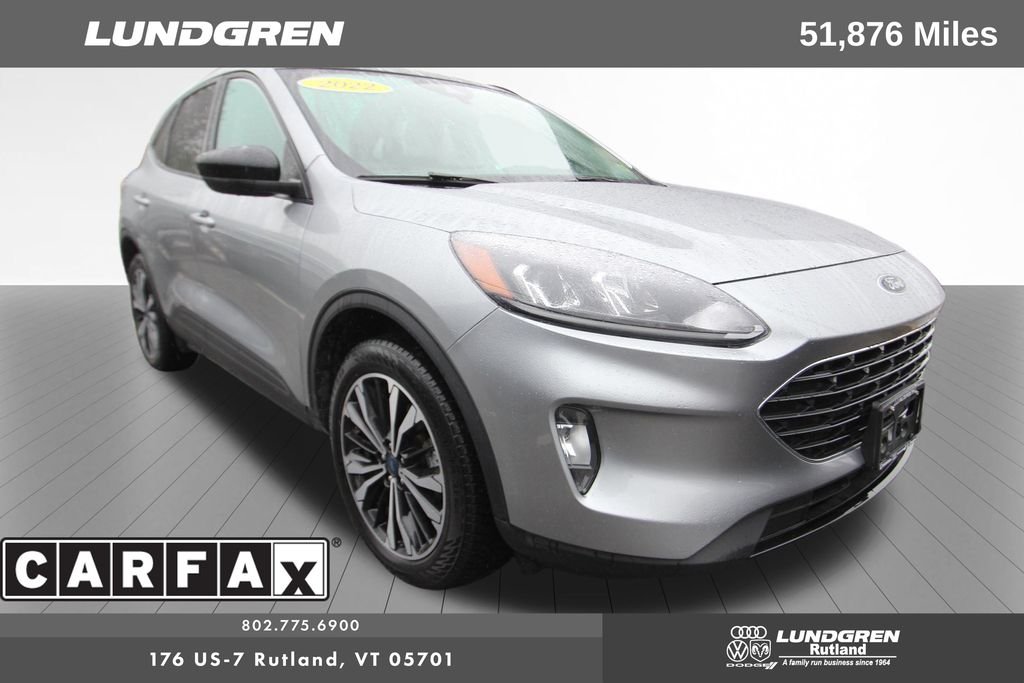 Used 2022 Silver Ford SEL image 1