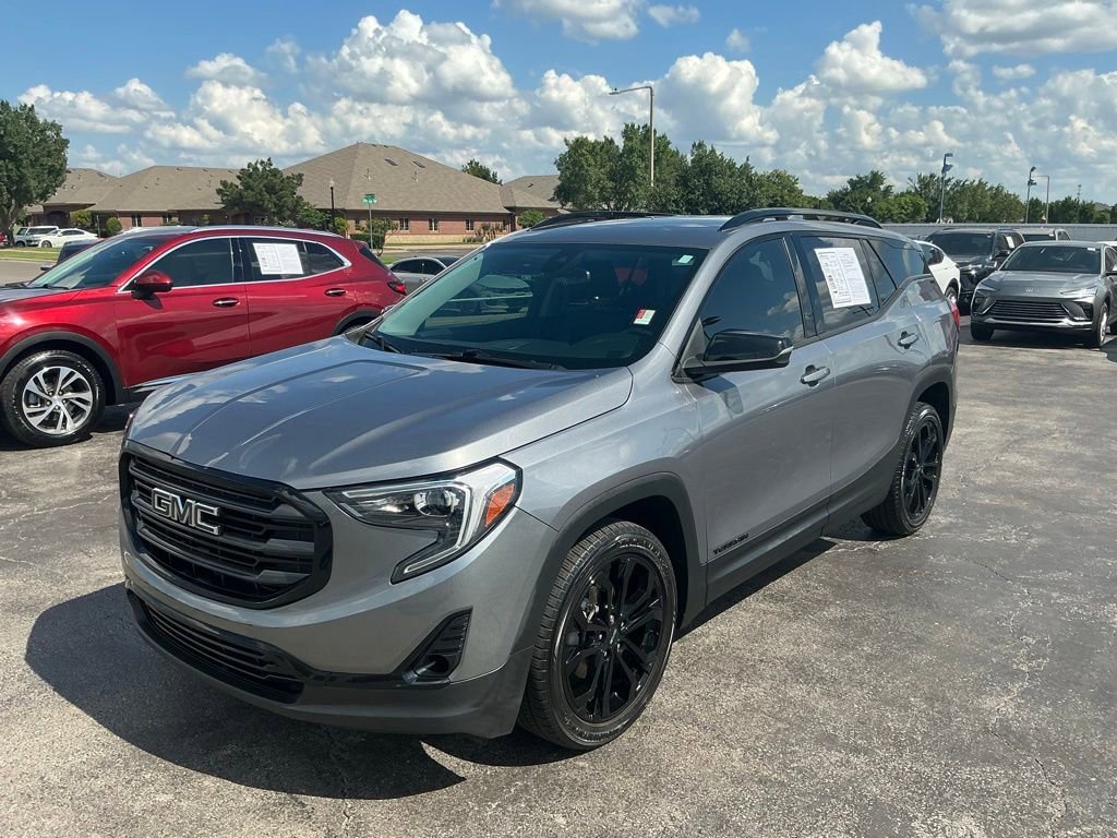 Used 2019 SATIN STEEL METALLIC GMC SLT image 11