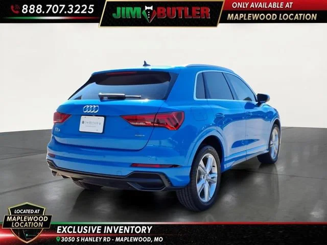 Used 2020 Blue Audi Premium 45 TFSI S line quattro Tiptronic image 4