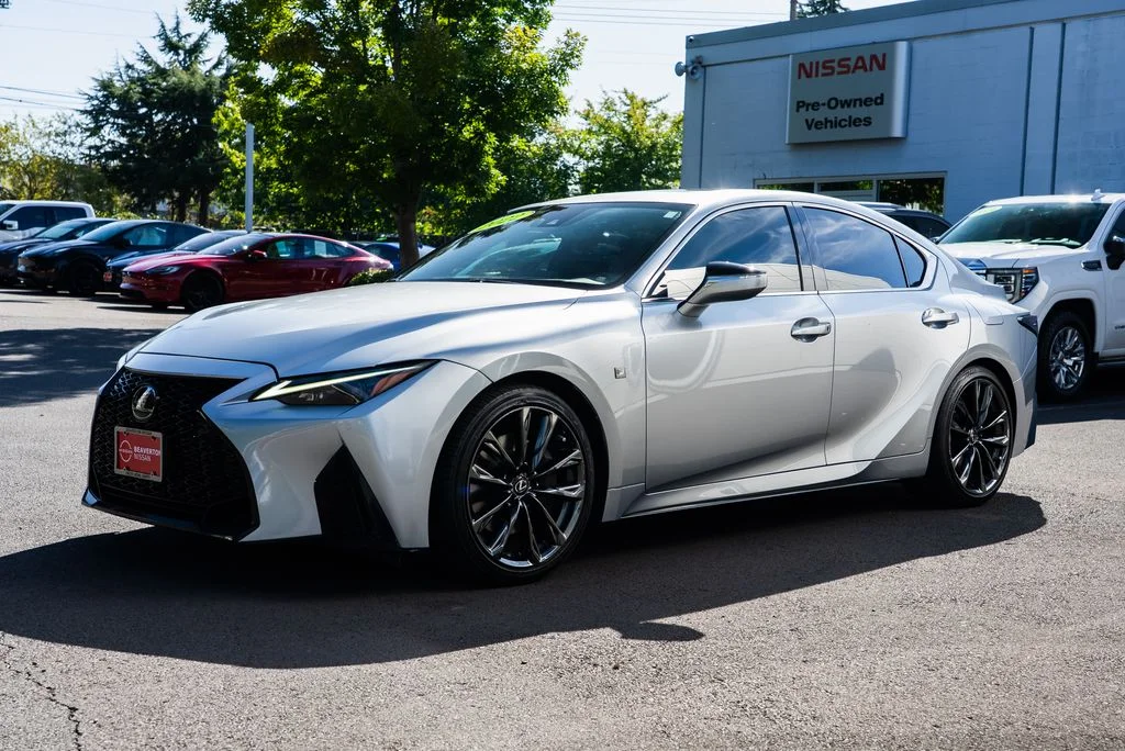 Used 2022 Silver Lexus 350 F SPORT image 3