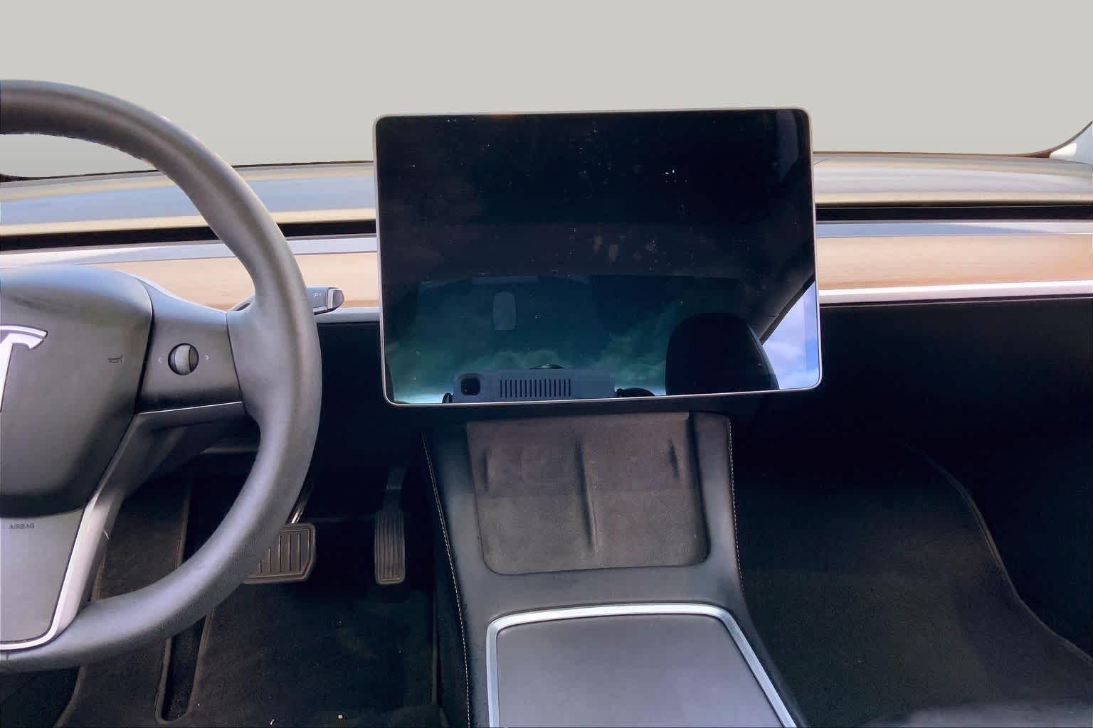 Used 2021 Pearl White Multi-Coat Tesla Long Range image 6