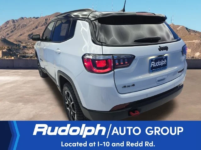Used 2025 White Jeep Trailhawk image 3