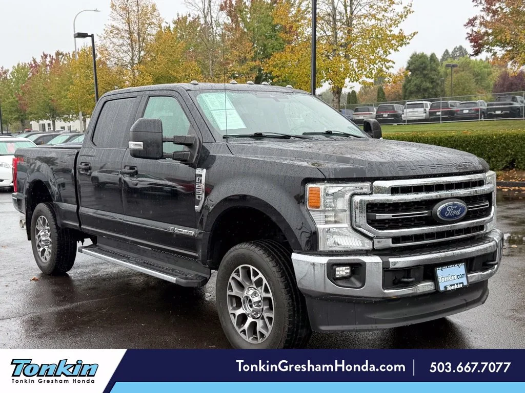 Used 2020 Agate Black Metallic Ford Lariat image 1