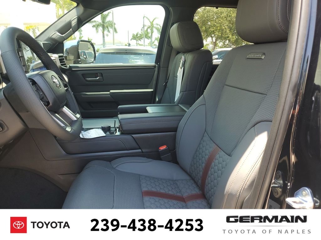 New 2026 Midnight Black Metallic Toyota Tundra Capstone image 17