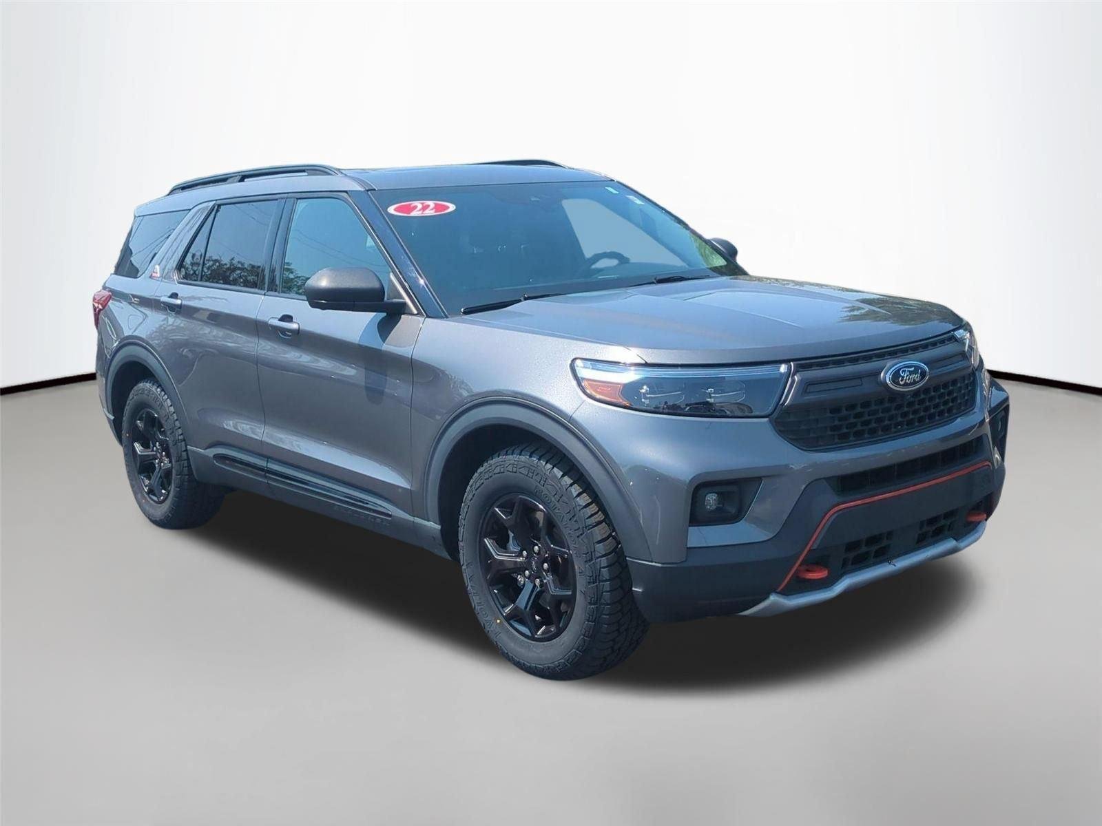 Used 2022 Carbonized Gray Metallic Ford Timberline image 7