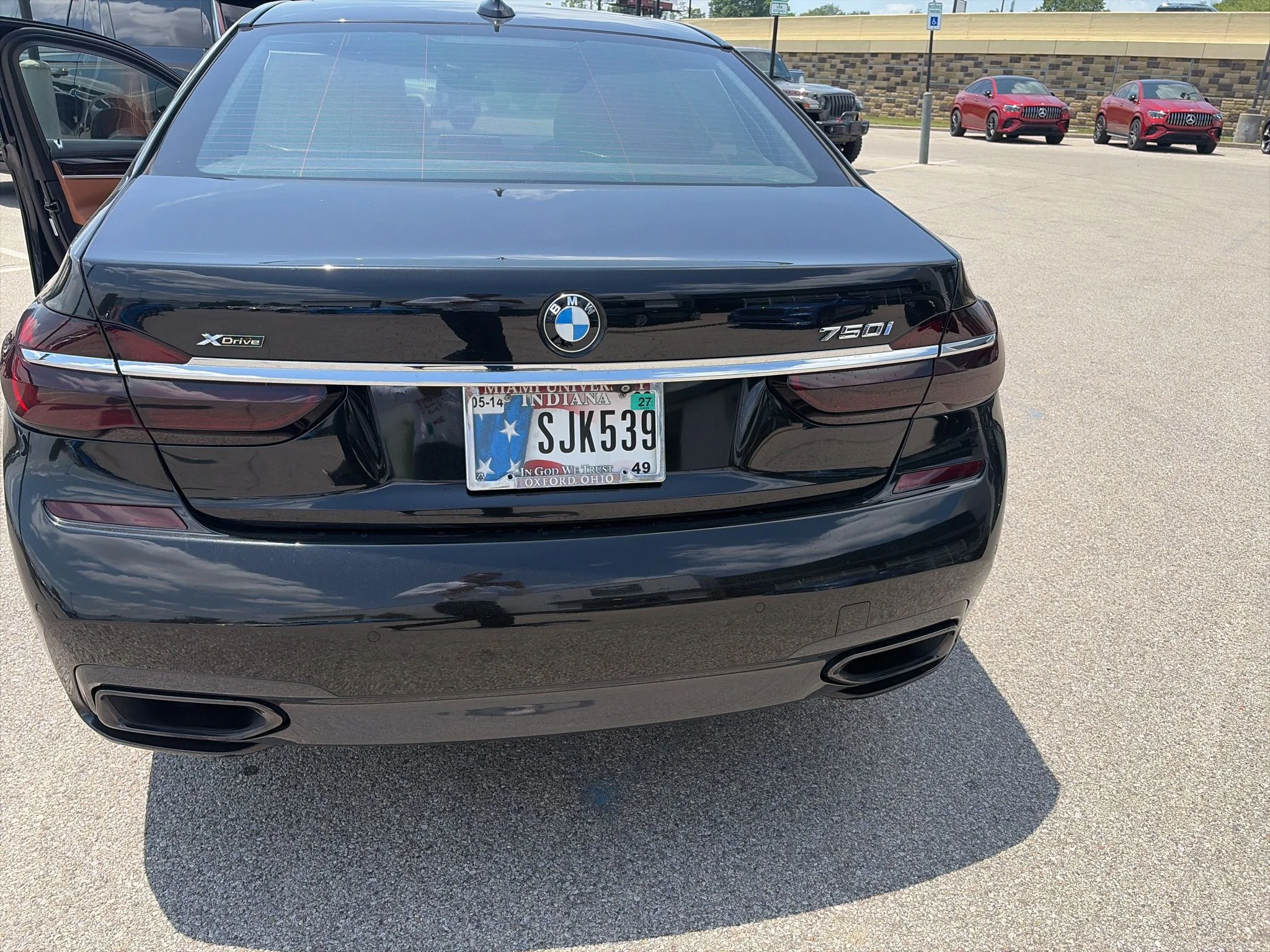 Used 2017 Black BMW 750i xDrive image 13