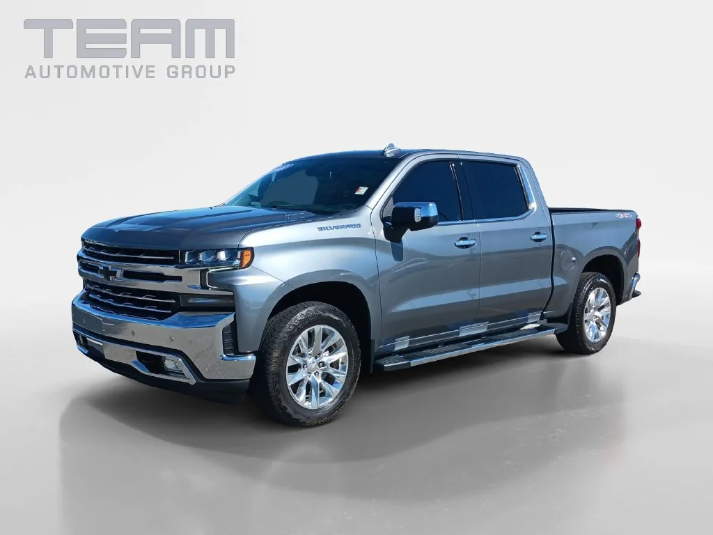 Used 2021 SATIN STEEL METALLIC Chevrolet LTZ image 3