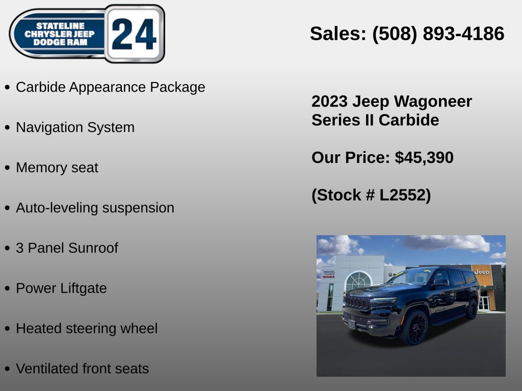 Used 2023 Black Jeep Series II image 6