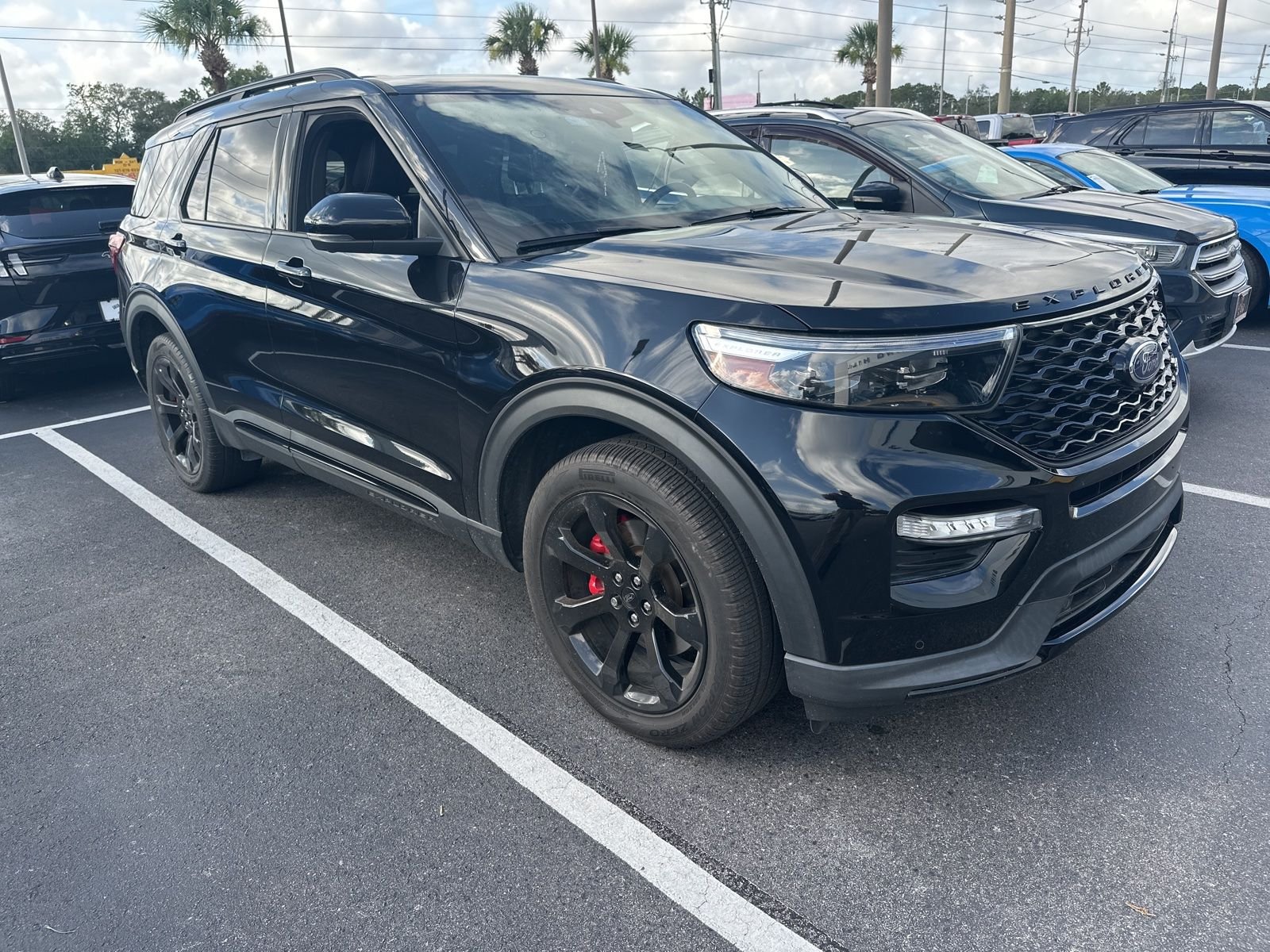 Used 2022 Black Ford ST image 1