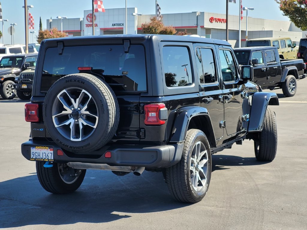 Certified Used 2024 Black Jeep Sport S 4xe image 4