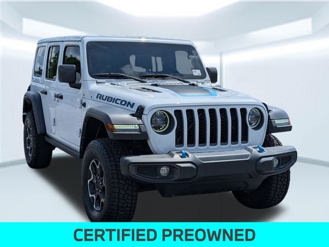 Used 2023 White Jeep Rubicon 4xe image 8