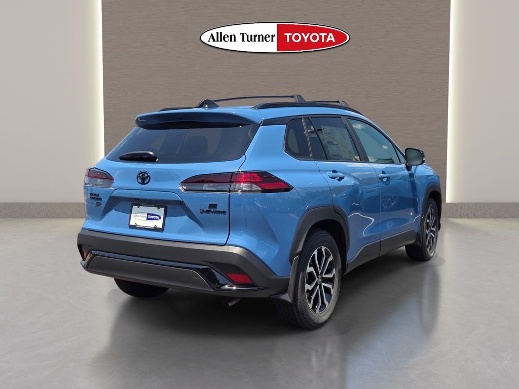 New 2026 Blue Toyota Hybrid SE image 10